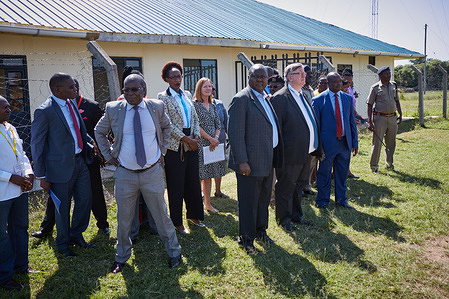 National launch of the malaria vaccine Ndhiwa, Homa Bay, Kenya