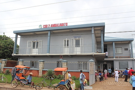 Health facility in Ambalavato, Madagascar.